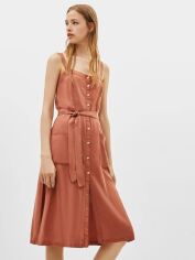 Акція на Сарафан жіночий Bershka XAZ282328OACJ M Блідо-цегляний від Rozetka