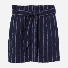 Акція на Спідниця H&M XAZ107195WFZM 46 Синьо-біла в смужку від Rozetka