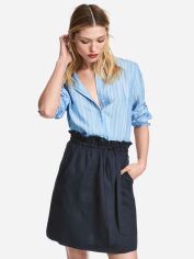 Акція на Спідниця H&M XAZ071925UENE 34 Темно-синя від Rozetka