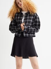 Акція на Спідниця міні літня жіноча H&M XAZ310521UCLY 44 Чорна від Rozetka