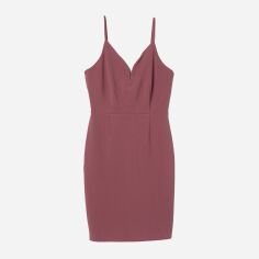 Акція на Сукня коротка жіноча H&M XAZ181079QECR 44 Темно-рожева від Rozetka