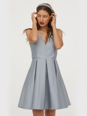 Акція на Сукня коротка літня жіноча H&M XAZ179211GFQA 38 Блакитна від Rozetka
