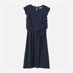 Акція на Плаття для вагітних коротке літнє жіноче H&M Mama XAZ166741RNQC S Темно-синє від Rozetka