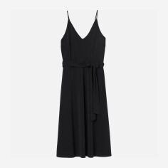 Акція на Плаття міді літнє жіноче H&M XAZ179147IPMX XL Чорне від Rozetka