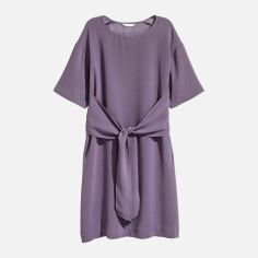 Акція на Плаття коротке жіноче H&M XAZ055368XMFY 36 Бузкові від Rozetka
