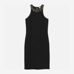Акція на Плаття коротке літнє жіноче H&M XAZ204803PLOC 34 Чорне від Rozetka