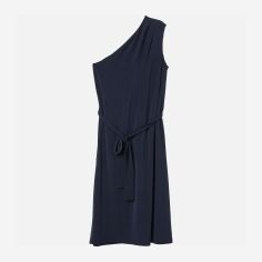 Акція на Плаття міді літнє жіноче H&M XAZ134800BUJW S Темно-синє від Rozetka