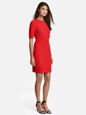 Акція на Сукня коротка осіння жіноча H&M XAZ059269PBTV 44 Червона від Rozetka
