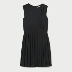 Акція на Плаття коротке осіннє жіноче H&M XAZ326682AUJB M Чорне від Rozetka