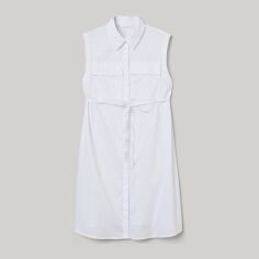 Акція на Сукня-сорочка коротка літня жіноча H&M Mama XAZ327886NRIV M Біла від Rozetka