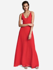 Акція на Плаття довге літнє жіноче H&M XAZ127389DLAQ 36 Червоне від Rozetka