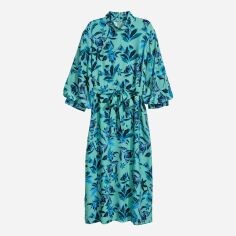 Акція на Сукня міді осіння жіноча H&M XAZ115394YZJY 38 Зелена від Rozetka