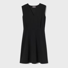 Акція на Плаття коротке жіноче H&M XAZ325404PNLO S Чорне від Rozetka