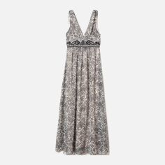 Акція на Плаття міді жіноче H&M XAZ127853VRQJ 46 Молочне з чорним від Rozetka