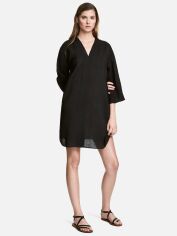 Акція на Плаття коротке жіноче H&M XAZ101639QCWQ 36 Чорне від Rozetka