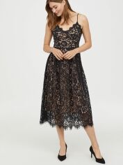 Акція на Плаття міді жіноче H&M XAZ088071OSHQ 40 Чорне від Rozetka