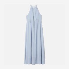 Акція на Плаття довге літнє жіноче H&M XAZ182075CLTC 46 Блакитне від Rozetka