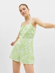Акція на Комбінезон жіночий Bershka XAZ235400QTJV S Салатовий з білим від Rozetka
