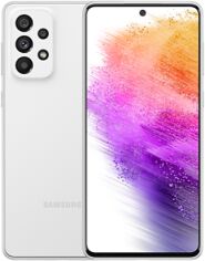 Акція на Samsung Galaxy A73 5G 6/128GB Awesome White A736 (UA UCRF) від Y.UA