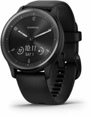 Акция на Garmin Vivomove Sport Black Case and Silicone Band with Slate Accents (010-02566-00) от Stylus
