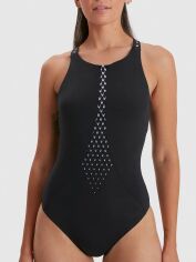 Акція на Суцільний купальник жіночий Speedo Eco End+ PRO 1PC AF 8-134636134 30 Black/Rainbow від Rozetka