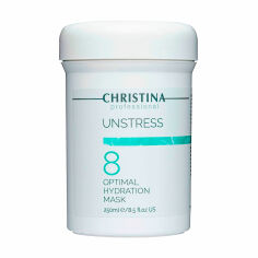 Акция на Оптимально зволожувальна маска для обличчя Christina Unstress 8 Optimal Hydration Mask, 250 мл от Eva