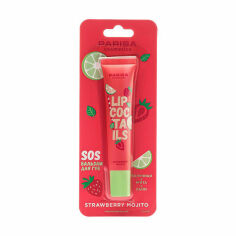 Акція на Бальзам для губ Parisa Cosmetics Lip Coctails SOS Lip Balm, LC-04, Strawberry Mojito, 16 мл від Eva