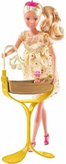Акція на Кукла Simba беременная Штеффи с коляской для королевского младенца (5737084) від Stylus
