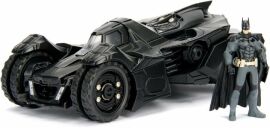Акция на Машина Jada Бэтмен Рыцарь (2015) Аркхема Бэтмобиль с фигуркой Бэтмена 1:24 (253215004) от Stylus