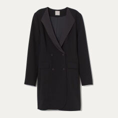Акція на Сукня коротка осіння жіноча H&M 01-0815026-0 38 Чорна (СА2000001730409_KAY2000000744414) від Rozetka