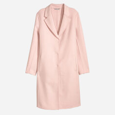 Акція на Пальто осіннє жіноче H&M XAZ175551FPWJ 38 Світло-рожеве від Rozetka