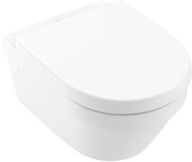 Акція на Унітаз підвісний VILLEROY & BOCH Archetectura New 4694HR01 DirectFlush із сидінням Soft Close 98M9C101 дюропласт від Rozetka