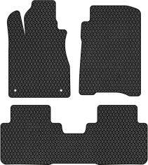 Акція на EVA килимки EVAtech в салон авто Honda CR-V 2012-2017 4 покоління SUV EU 3 шт Black від Rozetka