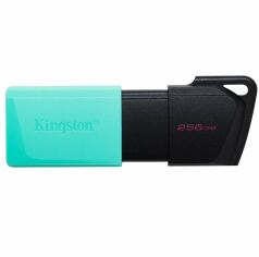 Акція на Накопитель Kingston 256GB USB 3.2 Gen1 DT Exodia Black Teal (DTXM/256GB) від MOYO