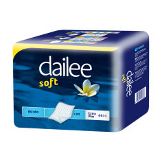 Акція на Пелюшки одноразові Dailee Soft Extra Plus 60*60 см, 20 шт від Eva