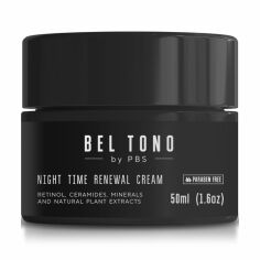 Акція на Нічний відновлювальний крем для обличчя Bel Tono Night Time Renewal Cream, 50 мл від Eva