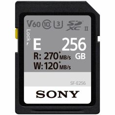 Акция на Карта памяти Sony SDXC 256GB C10 UHS-II U3 V60 R270/W120MB/s Entry (SFE256.ET4) от MOYO