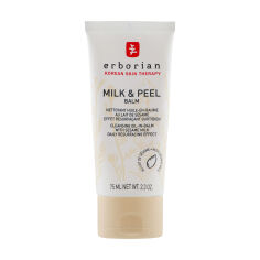 Акція на Розгладжувальний бальзам-пілінг для обличчя Erborian Milk & Peel Balm Кунжутне молочко, 75 мл від Eva