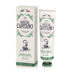 Акція на Зубна паста Pasta del Capitano 1905 Natural Herbs Toothpaste Натуральні трави, 75 мл від Eva