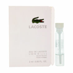 Акція на Lacoste Eau De L.12.12 Blanc Туалетна вода чоловіча, 1.2 мл (пробник) від Eva