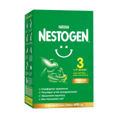 Акція на Дитяча суха молочна суміш Nestle Nestogen 3 з лактобактеріями L. Reuteri, від 12 місяців, 600 г від Eva