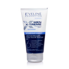 Акція на Гель після гоління Eveline Cosmetics Men Extreme Sensitive чоловічий 6в1 Зволожуючий, 150мл від Eva