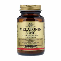 Акция на Дієтична добавка в таблетках Solgar Melatonin Мелатонін, 3 мг, 120 шт от Eva