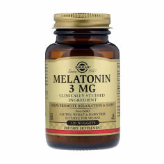 Акция на Мелатонін Solgar Melatonin 3 мг, 120 таблеток от Eva