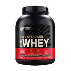 Акция на Дієтична добавка протеїн Optimum Nutrition 100% Whey Gold Standard Подвійний насичений шоколад, 2.27 кг от Eva