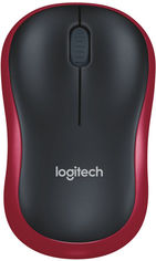 Акция на Мышь Logitech M185 Wireless Red (910-002237/910-002240) от Rozetka UA