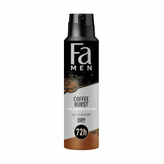 Акція на Антиперспірант-спрей Fa Men Coffee Burst Anti-Perspirant 72H, чоловічий, 150 мл від Eva