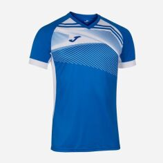 Акція на Футболка спортивна довга чоловіча Joma Supernova Ii 101604.702 М Блакитна від Rozetka