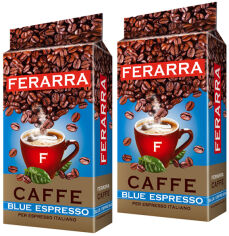 Акція на Упаковка меленої кави Ferarra Espresso 250 г х 2 шт. від Rozetka