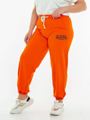 Акція на Спортивні штани теплі жіночі ELFBERG 564 46-48 Помаранчеві від Rozetka